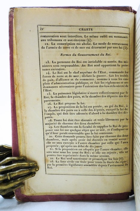 Napoléon - Les cinq codes - 1825