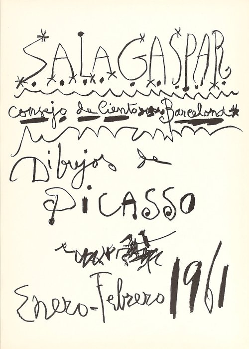 Pablo Picasso (after) - Sala Gaspar - Dibujos