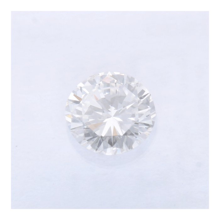 Ingen mindstepris - 1 pcs Diamant  (Natur)  - 0.33 ct - Rund - E - SI1 - International Gemological Institute (IGI)