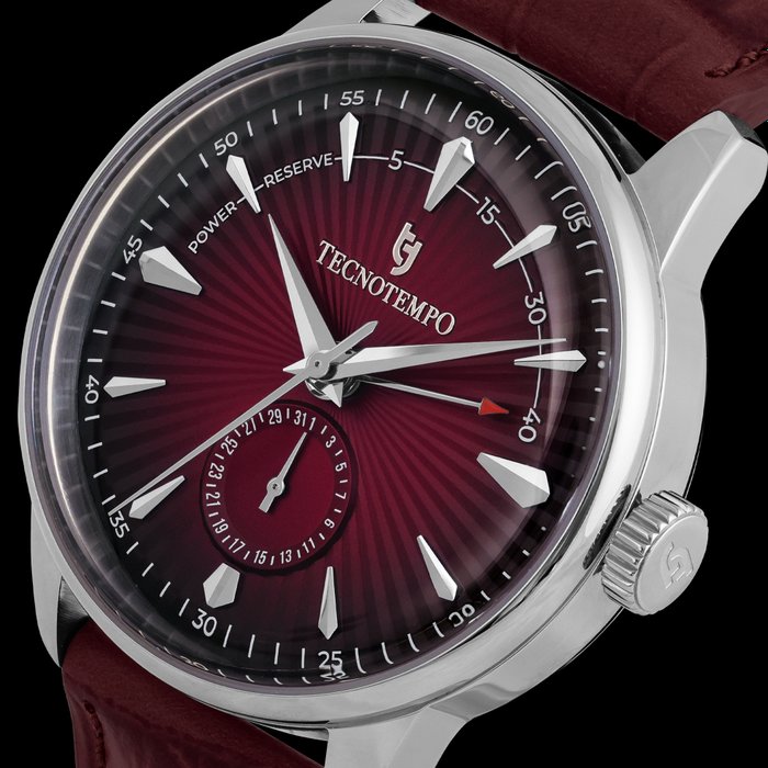 Tecnotempo - "Power Reserve" - Limited Edition - Red Dial - Ingen mindstepris - TT50PWR - Mænd - 2011-nu