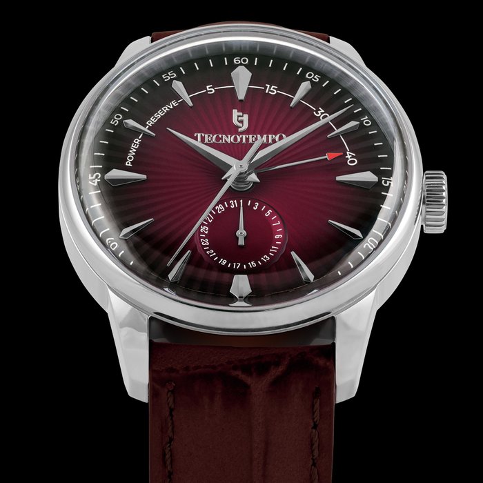 Tecnotempo - "Power Reserve" - Limited Edition - Red Dial - Ingen mindstepris - TT50PWR - Mænd - 2011-nu