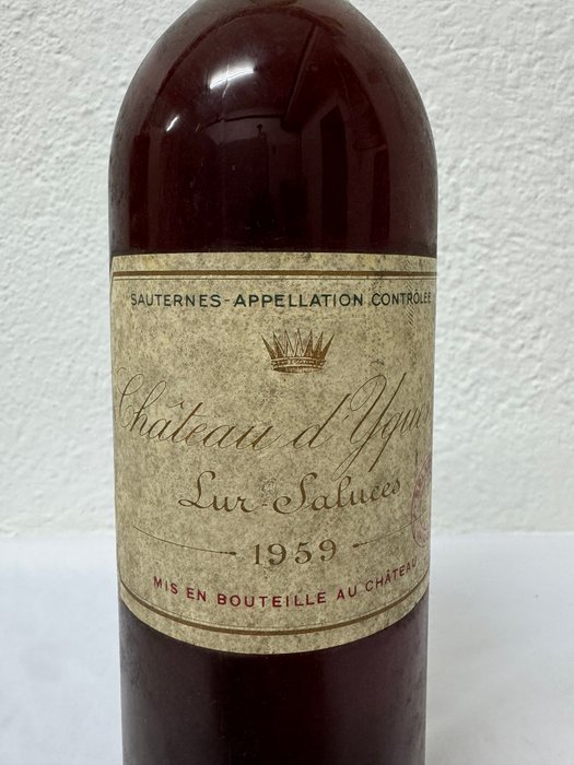 1959 Chateau d’Yquem - Sauternes 1er Cru Supérieur - 1 Flaske (0,75L)