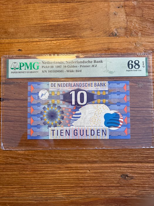 Holland - 10 Gulden 1997 - Pick 99  (Ingen mindstepris)