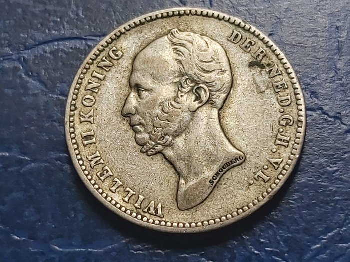 Holland. 25 Cents 1849  (Ingen mindstepris)