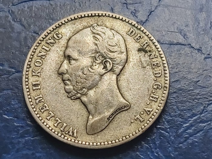 Holland. 25 Cents 1849  (Ingen mindstepris)