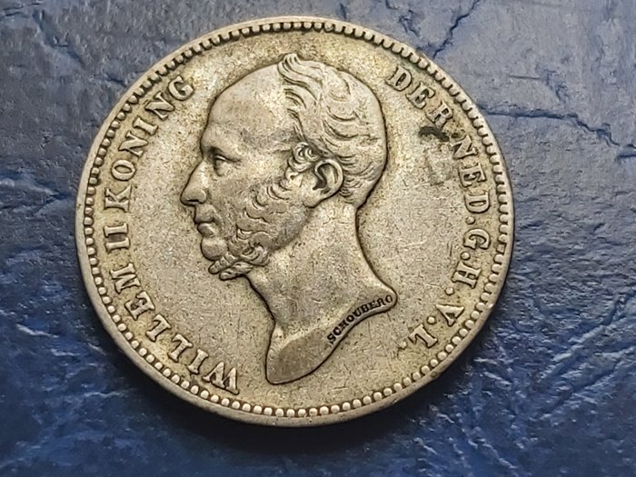 Holland. 25 Cents 1849  (Ingen mindstepris)