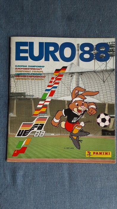 Panini - Euro 88 - 1 Empty Album