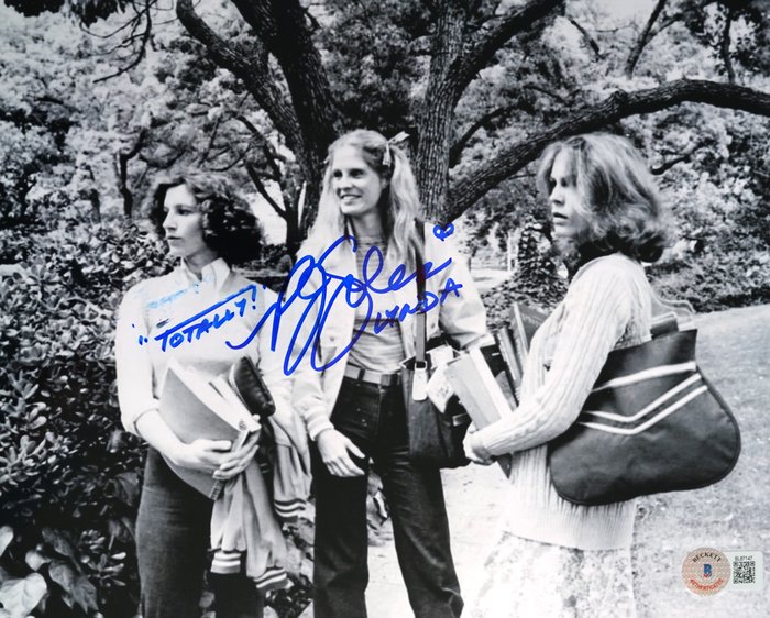 Halloween - P.J Soles (Lynda) - Autograph, Poster With Beckett COA