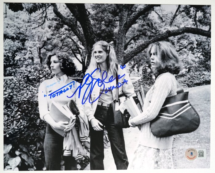 Halloween - P.J Soles (Lynda) - Autograph, Poster With Beckett COA