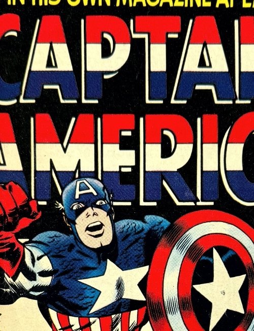 Captain America 100 - Cap in His Own Magazine at Last! - 1 Comic - 1968