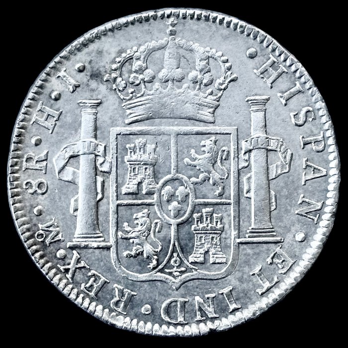 Spanien Fernando VII (1813-1833) 8 Reales - 1811 HJ - México - (R297)