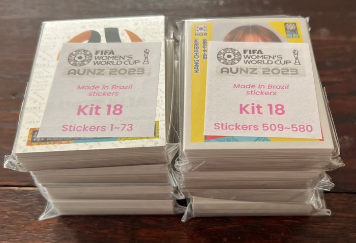 Panini - FIFA Women’s World Cup AU/NZ 2023 - Complete loose Sticker Set