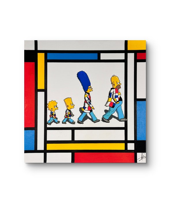 Alèze (1974) - « Mondrian family » Mondrian  friends