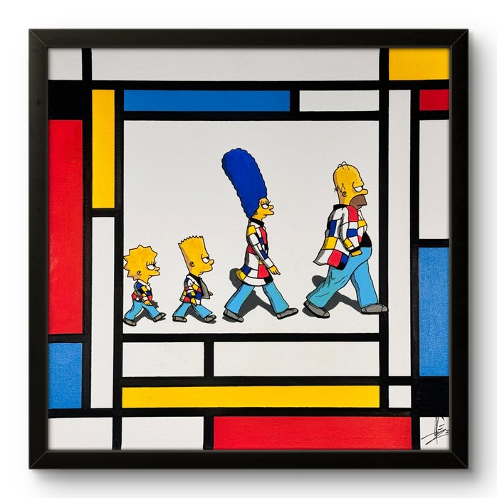 Alèze (1974) - « Mondrian family » Mondrian  friends