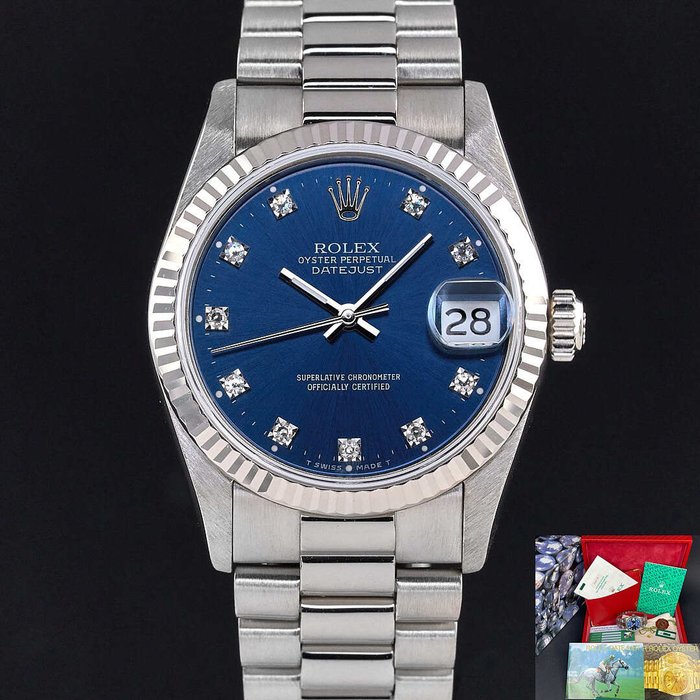 Rolex - Datejust - 68279 - Kvinder - 1990