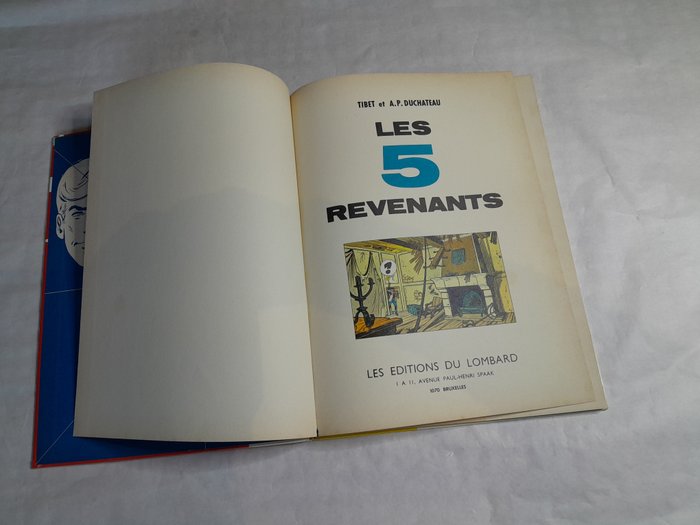 Ric Hochet T10 - Les 5 Revenants - C - 1 Album - Første udgave - 1970