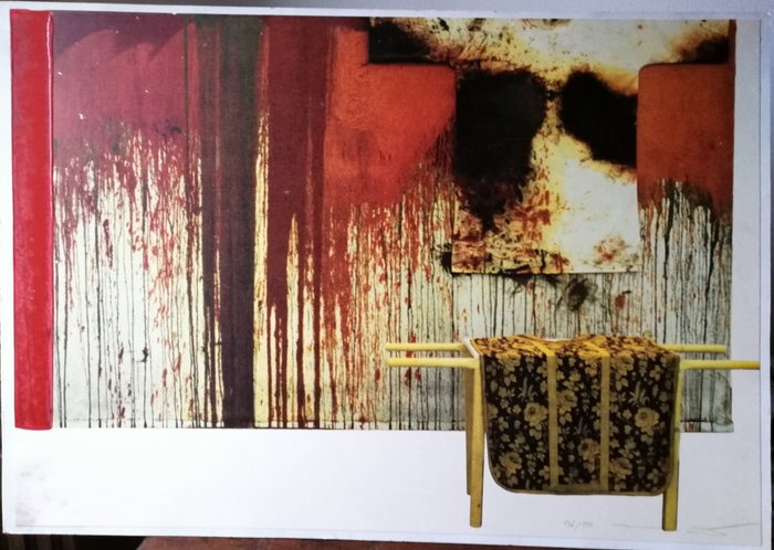 Hermann Nitsch (1938) - Übermalte Bild-Lithographien