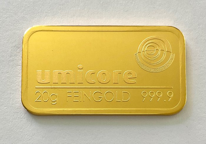 20 gram - Guld 999 - Umicore