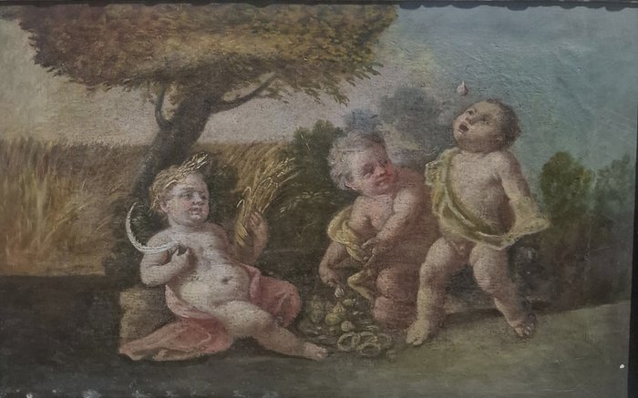 Pietro Bardellino (1728-1806), Ambito - Gioco di putti