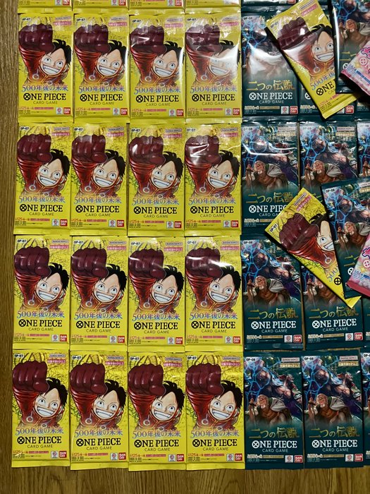 Bandai - 120 Booster pack - 3 different packs 40 sets - ONE PIECE CARD GAME Japanese