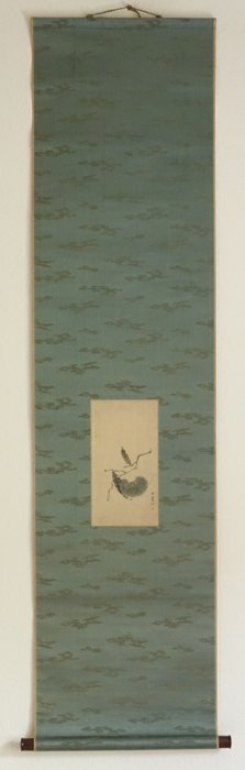 Hængende rulle - Papir - Tanomura Chikuden (1777-1835) - Chestnut - Japan - Begyndelsen af det 19 århundrede