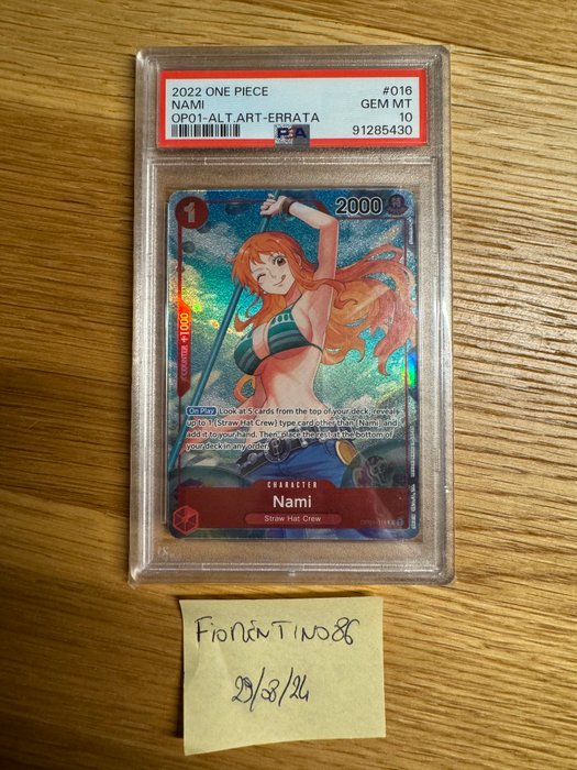 Bandai - 1 Card - Nami Op01 - ERRATA