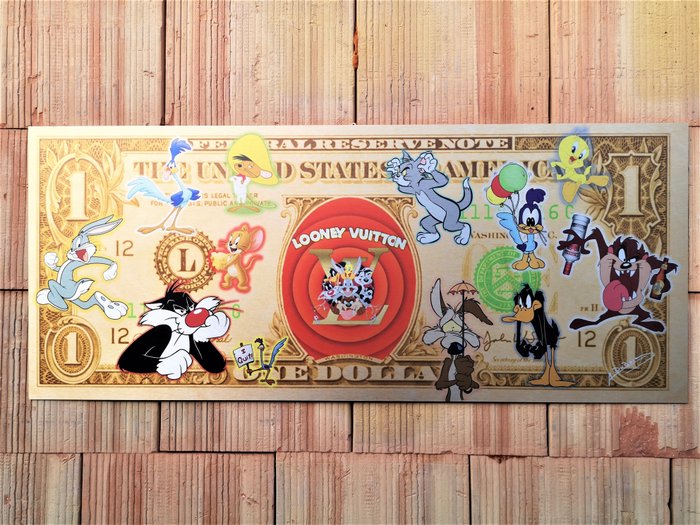 Anthony Dubois (1979) - Looney Vuitton vintage dollar bill