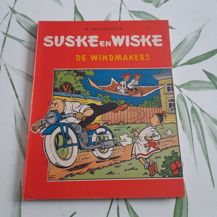 Suske en Wiske 38 - de windmakers - softcover - gelijmd met steunkleur - eerste druk - 1 Album - 1960