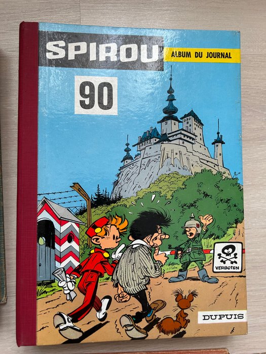 Spirou (magazine) - Recueil Nr: 90, 97, 98, 99, 137 - 5 Albums - Første udgave - 1963/1976