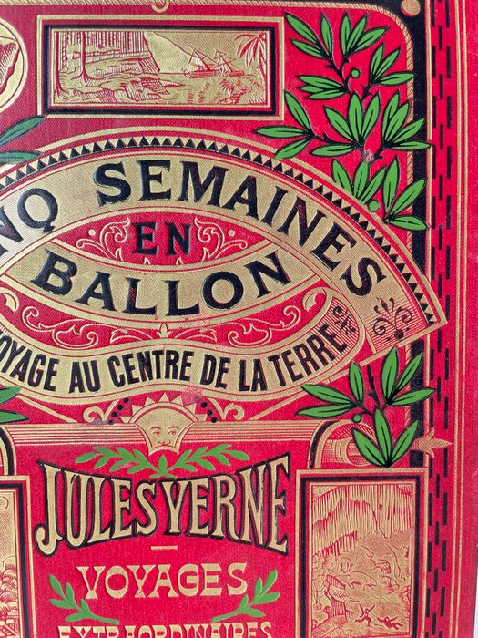 Jules Verne - Cinq semaines en ballon - 1910