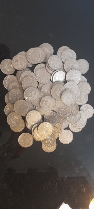 Grækenland A Lot of 150x 5 drachmai coins 1930  (Ingen mindstepris)