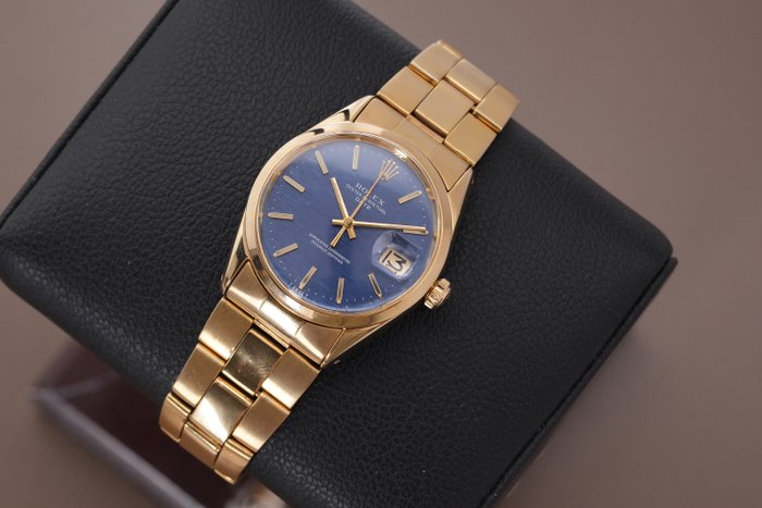 Rolex - Date Gold Plated - 1550 - Mænd - 1980-1989