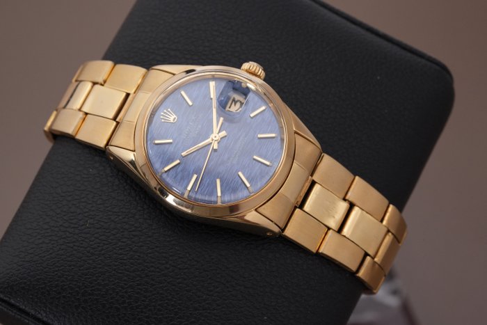 Rolex - Date Gold Plated - 1550 - Mænd - 1980-1989