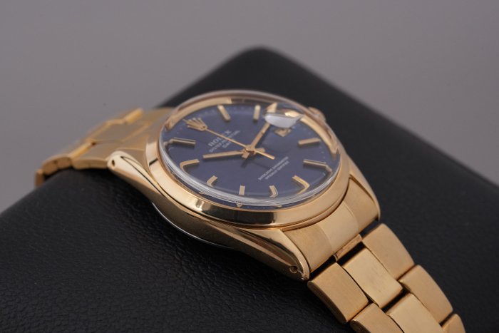 Rolex - Date Gold Plated - 1550 - Mænd - 1980-1989