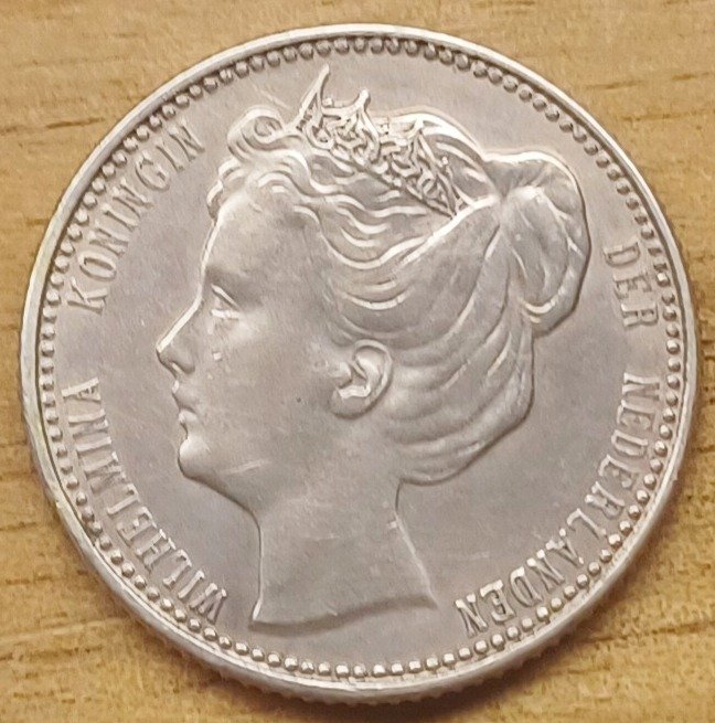 Holland Wilhelmina (1890-1948) 25 Cents 1904  (Ingen mindstepris)