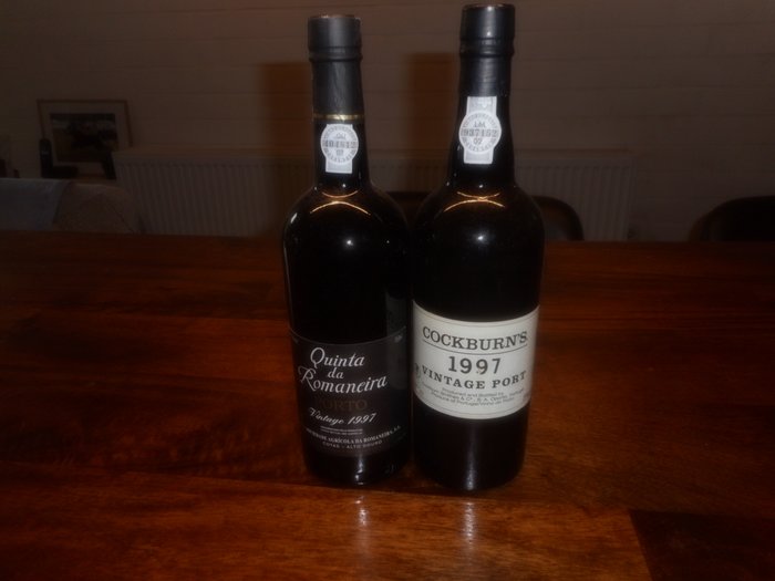 1997 Cockburn's  Quinta da Romaneira - Vintage Port - Flasket 1999 -  Douro  - 2 Flasker (0,75 L)