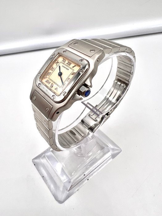 Cartier - Santos Galbée - 1565 - Kvinder - 2000-2010