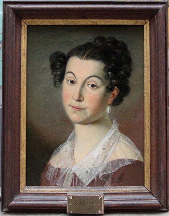 Austrian Classicist, early 19th century - Portrait of Amalia Leitenberger