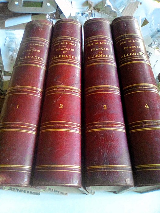 Dick de Lonlay - Français et Allemands - histoire anecdotique de la guerre de 1870-1871 - 1889-1897