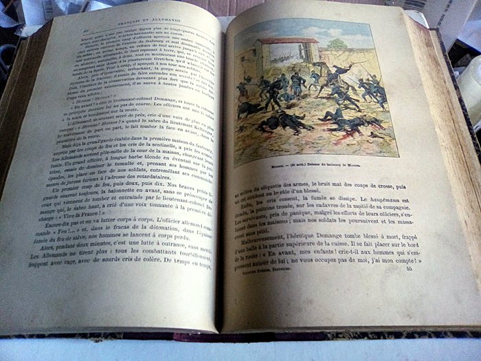 Dick de Lonlay - Français et Allemands - histoire anecdotique de la guerre de 1870-1871 - 1889-1897