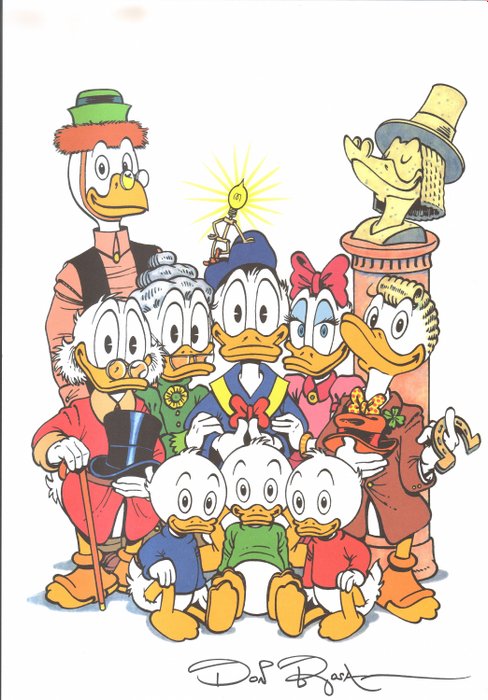 Don Rosa - 1 Print - Family Portrait - Family Portrait