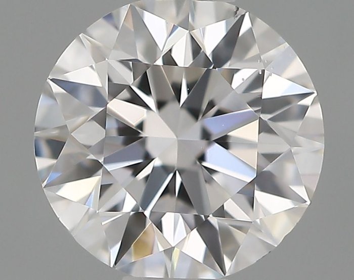 1 pcs Diamant  (Natur)  - 0.50 ct - Rund - D (farveløs) - VS2 - Gemological Institute of America (GIA)