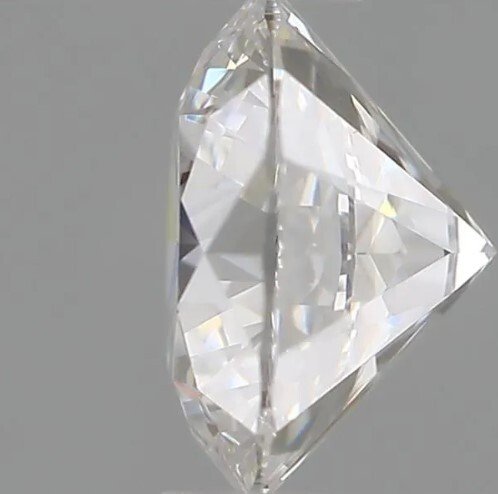 1 pcs Diamant  (Natur)  - 0.50 ct - Rund - D (farveløs) - VS2 - Gemological Institute of America (GIA)