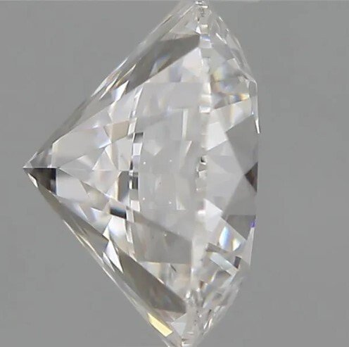 1 pcs Diamant  (Natur)  - 0.50 ct - Rund - D (farveløs) - VS2 - Gemological Institute of America (GIA)