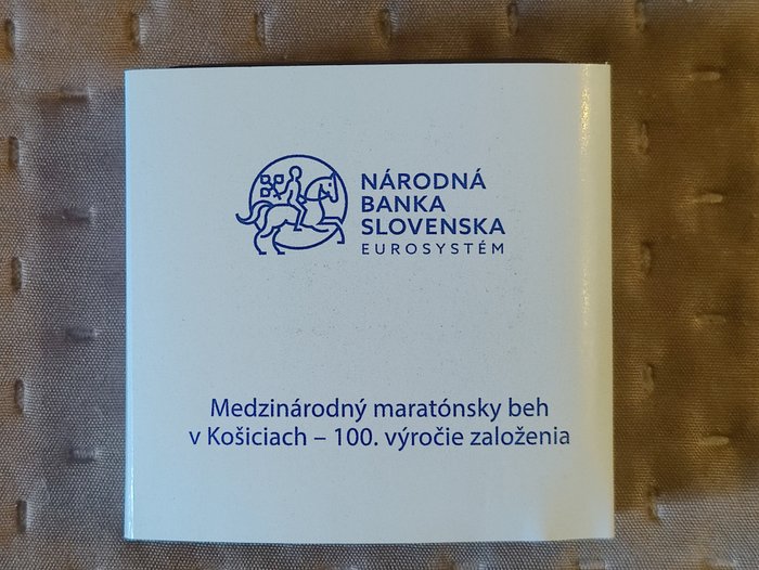 Slovakiet. 2 Euro 2024 "Košice International Marathon" Proof  (Ingen mindstepris)