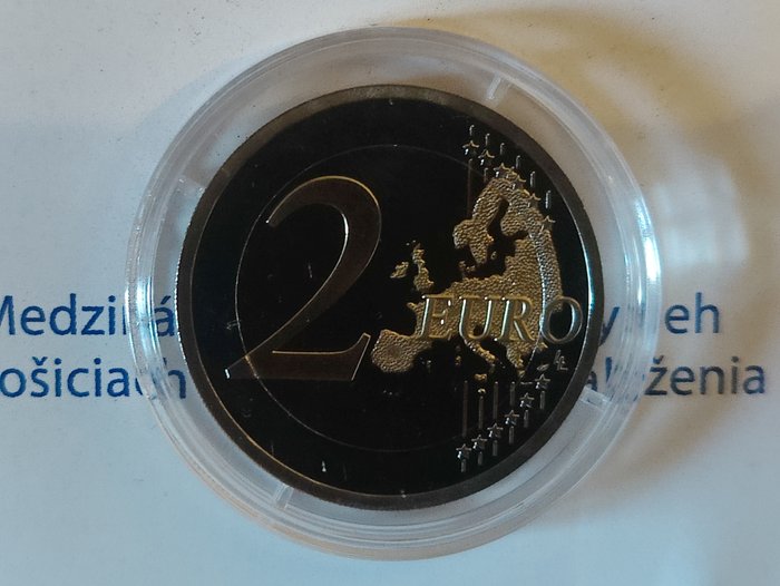 Slovakiet. 2 Euro 2024 "Košice International Marathon" Proof  (Ingen mindstepris)