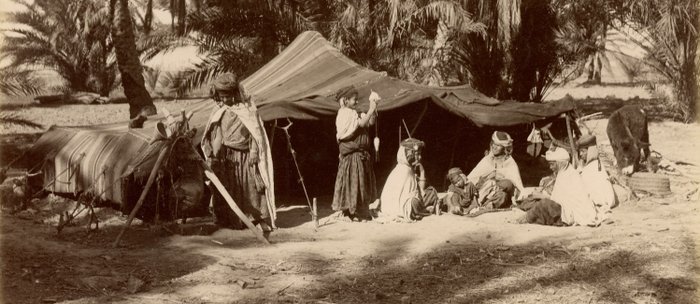 J. André Garrigues - "Campement bédouin"