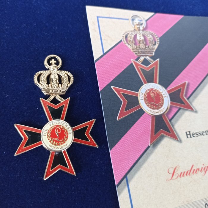 Tyskland - Belønning - Order of Merit of Hesse