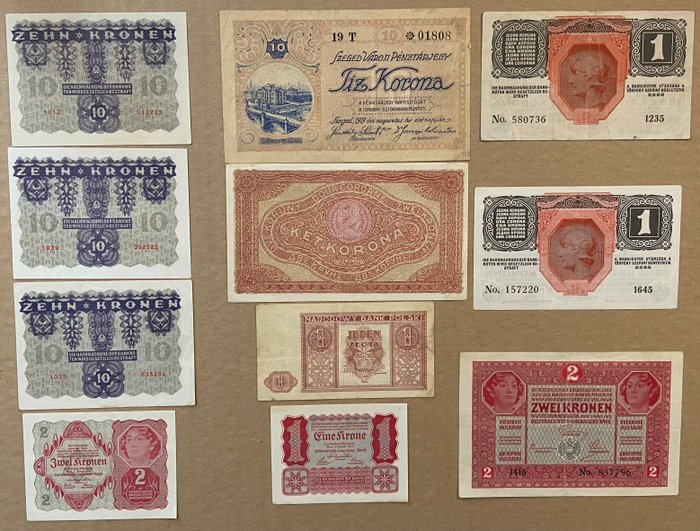 Verden. - 28 banknotes - various dates  (Ingen mindstepris)