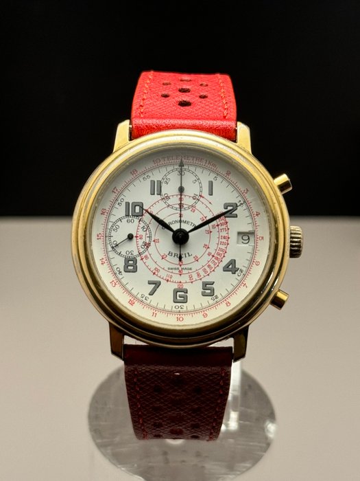 Breil - *Chronograph Telemeter Dial* - Cal7765 Voljoux - Mænd - 1980-1989